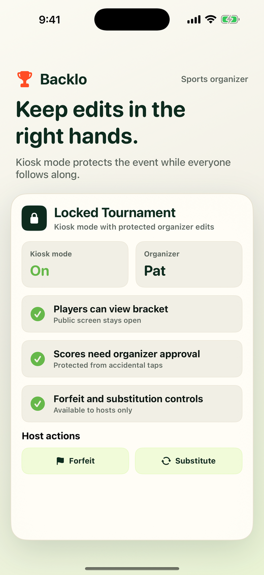Locked and kiosk modes
